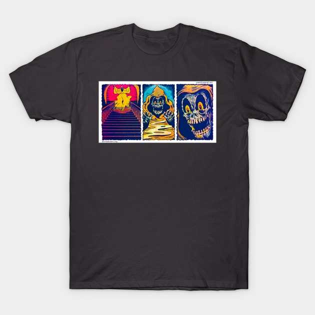 Three Panels T-Shirt by Newpanel2